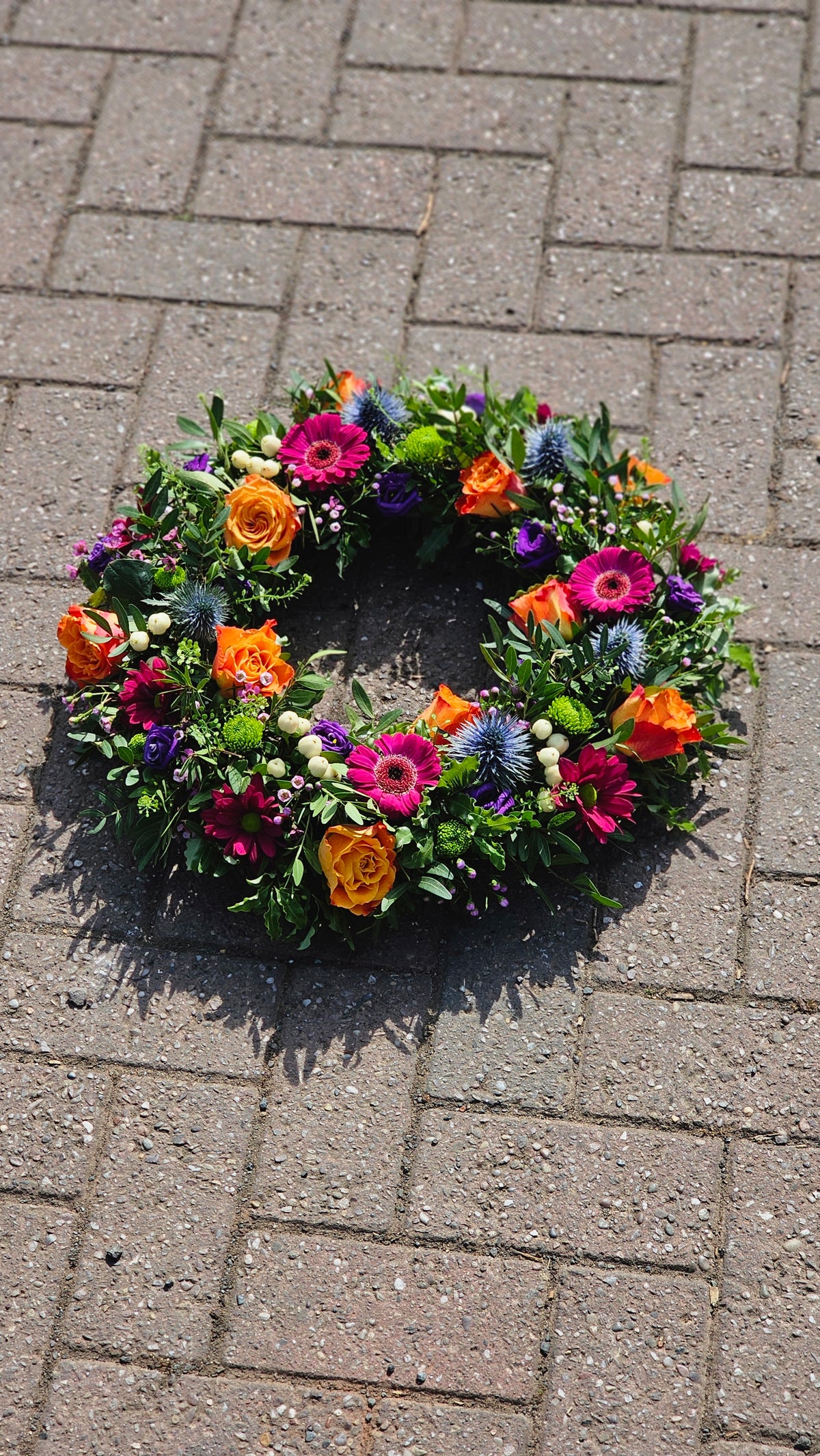 Sympathy wreath