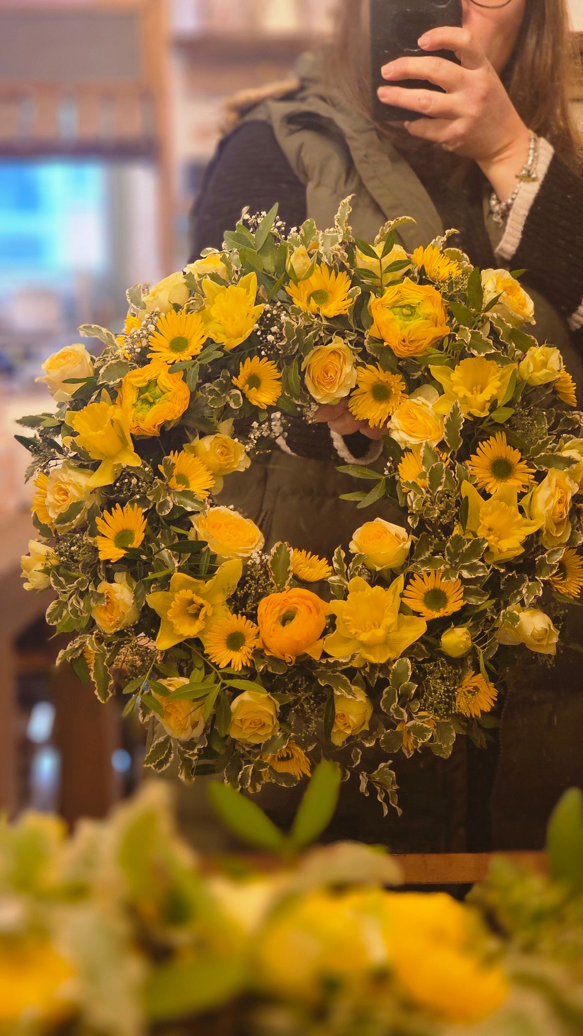 Sympathy wreath