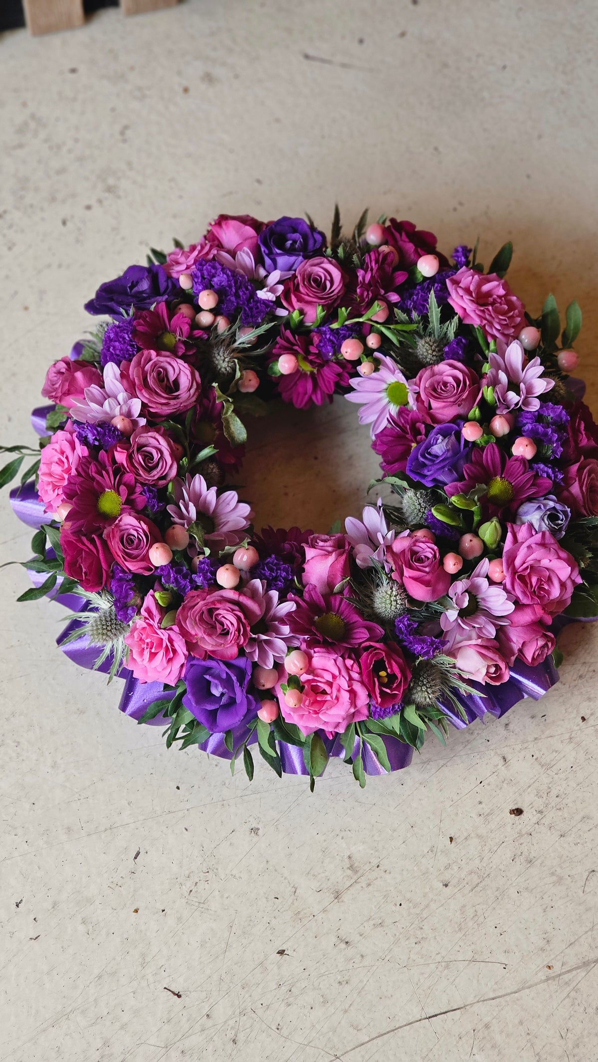 Sympathy wreath